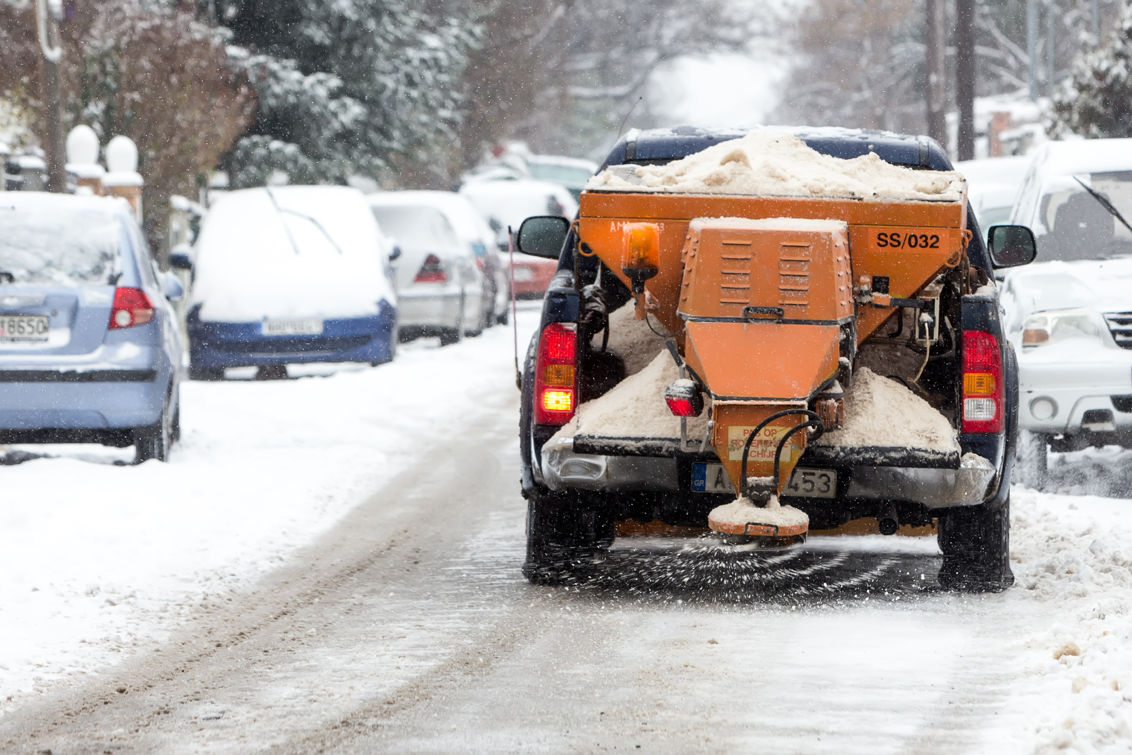 Residential snow service